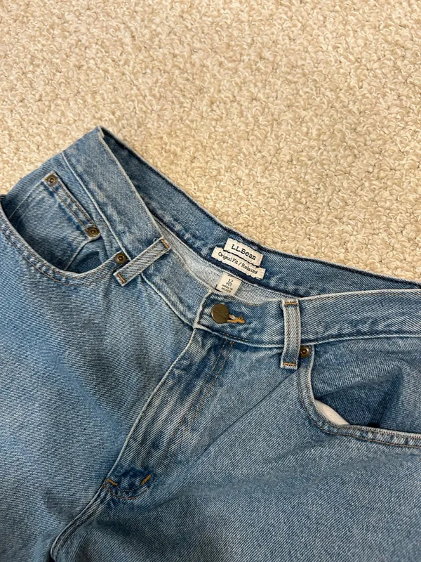 LL Bean Original Fit  Relaxed Jeans - Image 2