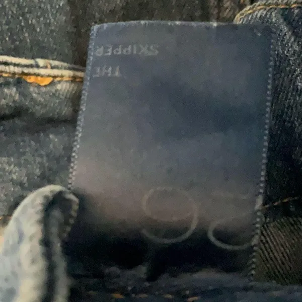 Pilcro Blue Denim The Skipper Straight Cropped Jeans Size 26 - Image 9