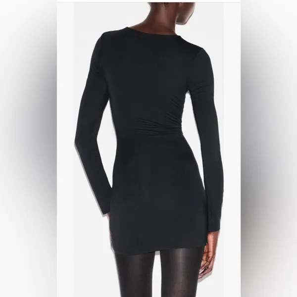 SKIMS Smooth Layers Crew-Neck Mini Dress, Size Large , $98 - Image 13