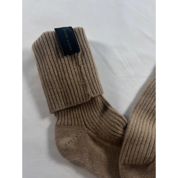 Jenni Kayne Carmel Cashmere Socks Womens - Image 4