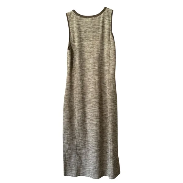 NWT Mystree Chill Out Women Dress Size Large Fig Leaf Sleeveless Stretch Relaxed - Image 2