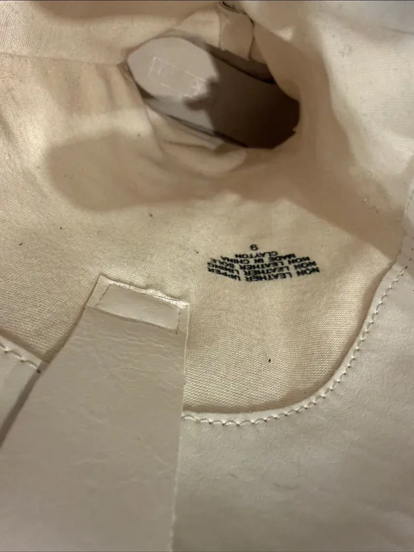 $85 Therapy Clayton Cowboy Boots White 9 - Image 14