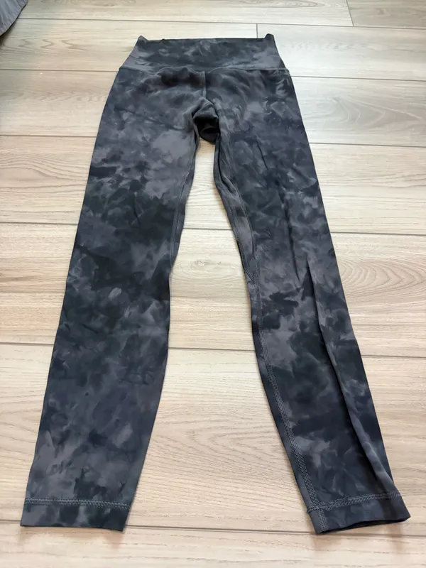Lululemon Align High-Rise Pant 25" - Diamond Dye Pitch Grey Graphite Grey - Image 4