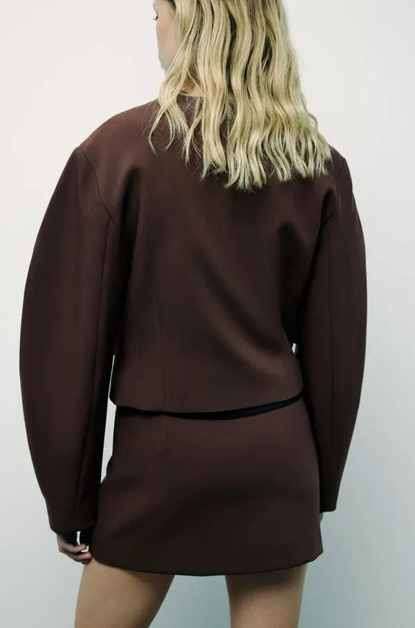 Elegant Brown Skirt - Image 6