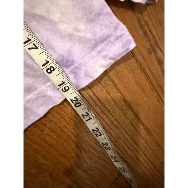 J.crew purple tie dye crewneck long sleeve top M - Image 7