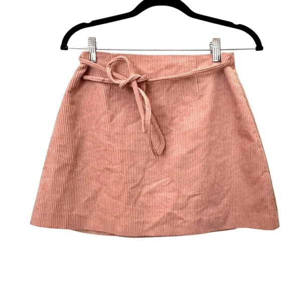 PIPPA THE LABEL Metz‎ Corduroy Wrap Skirt Pink NWT Small - Image 2