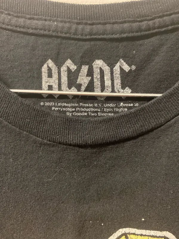 Ac/Dc Japan Tour tee Black Size M - Image 4
