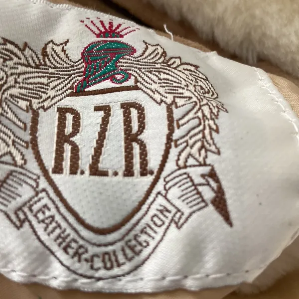 RZR Leather Jacket it is reversible jacket see pictures size L - Image 8