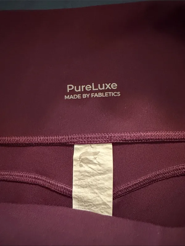 Fabletics Wine High-Rise Pocket Leggings - Image 6