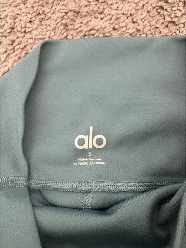 Alo Yoga Leggings Airlift Teal - Image 6
