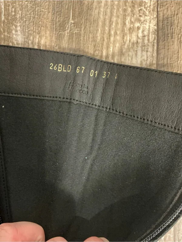 Geox Black Over-the-Knee Leather Riding Boots Size 7 - Image 16