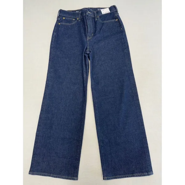J. Crew 96 Slim Wide Dark Indigo Jeans - Image 4