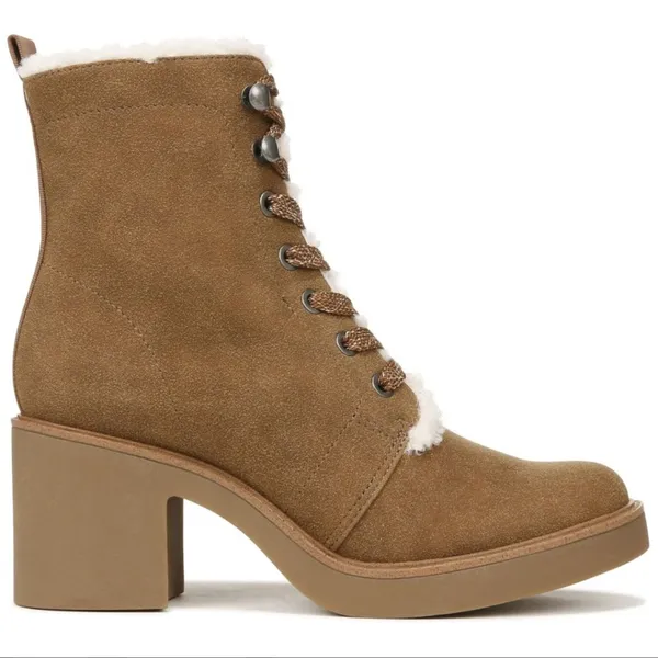 NWT LifeStride Heels LifeStride | Rhodes Cozy Boot Sherpa Lined Suede Leather - Image 3