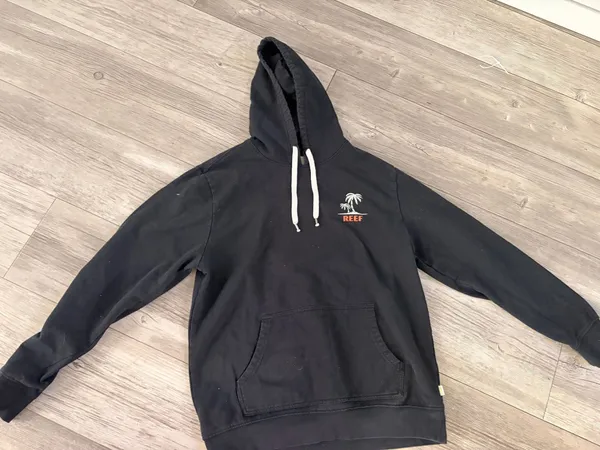 reef surf shop hoodie Black Size M - Image 3