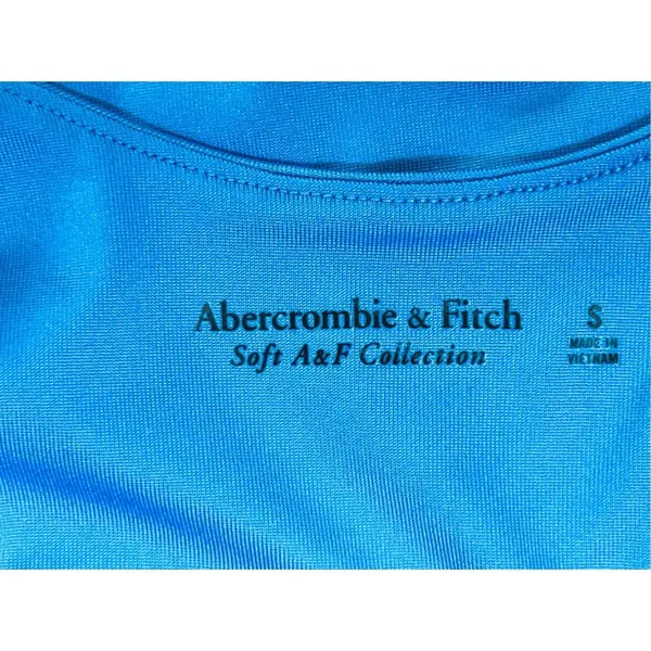 Abercrombie & Fitch Matte Seamless Square Neck Tank Top Bodysuit SMALL Colorfuul - Image 7