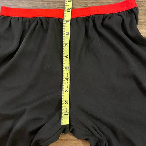 Vintage Sanrio Lounge Pants Black Red White Size Medium - Image 5