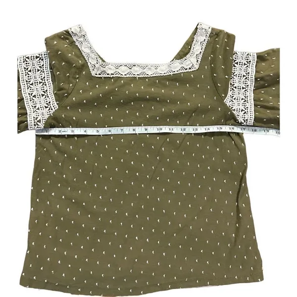 Maeve Venezia Textured Lace Top‎ Sz XS - Image 8