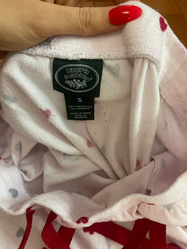 Laura Ashley Heart Pajama Pants - Image 2