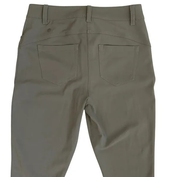 Lululemon City‎ Sleek 5 Pocket High Rise Skinny Pant Grey Sage 29 EUC - Image 6