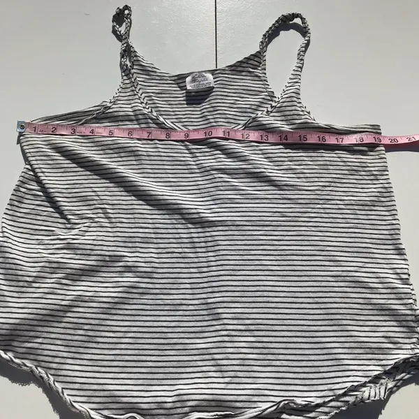 ❤️Zara trafaluc white with black strips tank top - Image 3