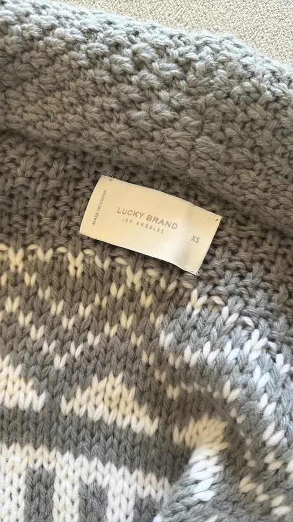 Lucky Brand Sweater Cardigan - Image 3