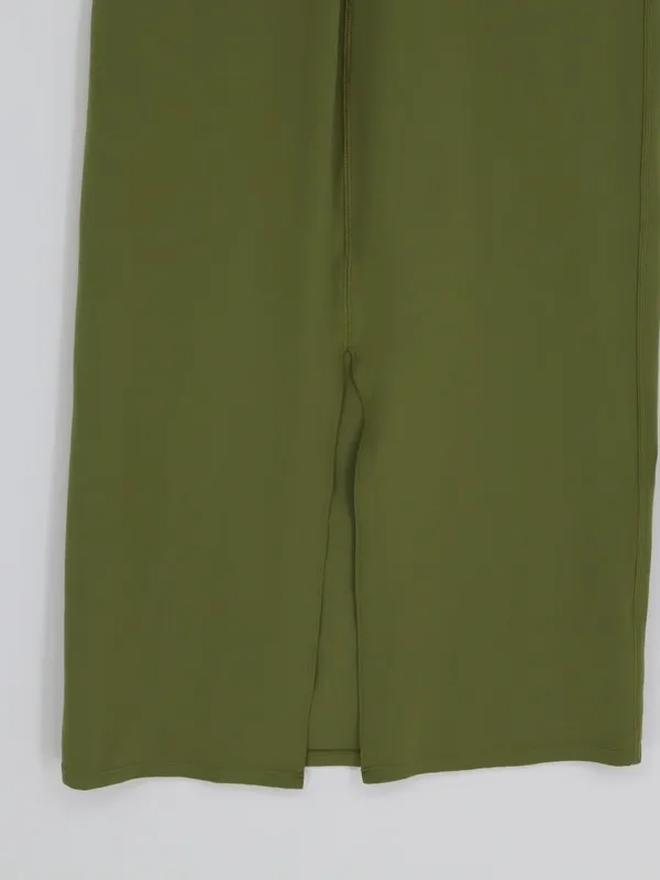 Lululemon All Yours Maxi Tank Dress Women’s XS 2 Green Sleeveless Slit Active - Image 12