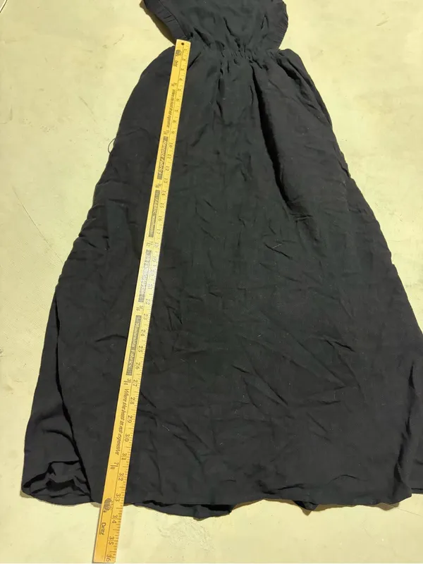 Vici NWT Black cross strap open back Dress medium - Image 3