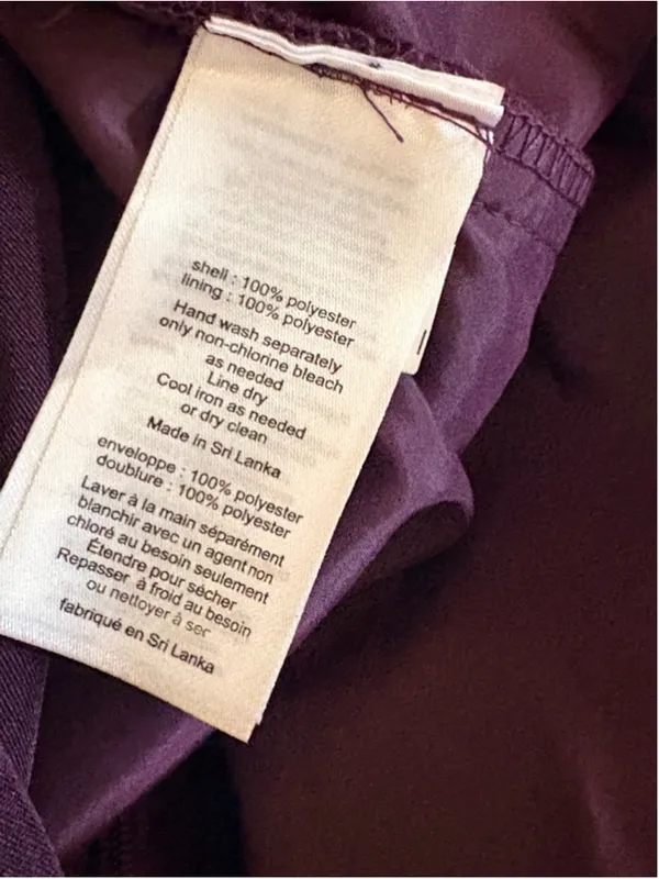 David's Bridal Strapless Dress Size 14 Purple - Image 7