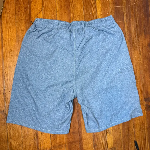 Men's Athletic Chambray Drawstring Shorts - Image 7