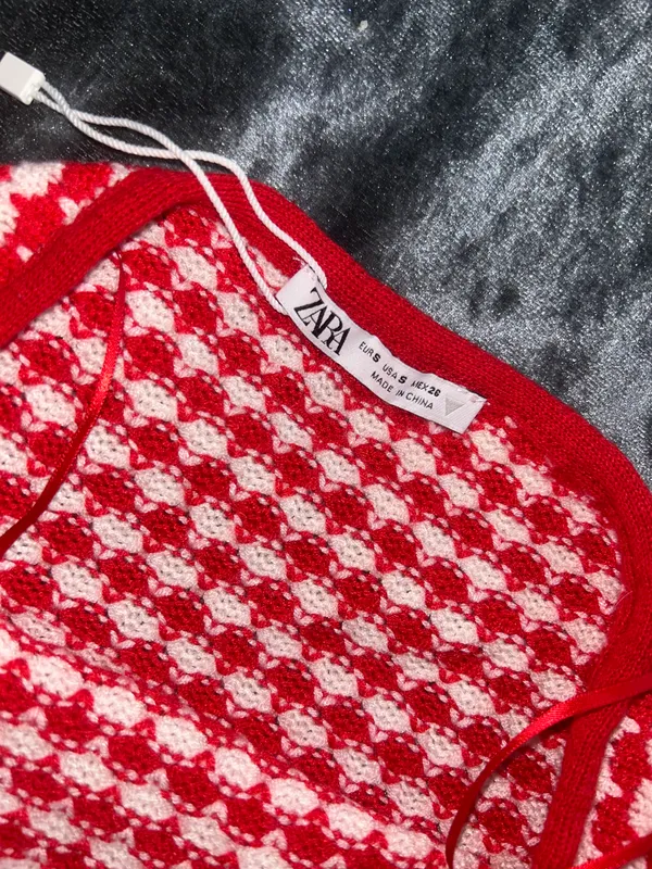 ZARA Crochet Halter Top - Image 3