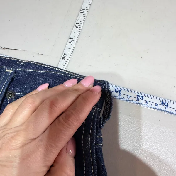 Vintage Wrangler Jeans Size 10 Dark‎ Wash Straight Leg Westernwear 34" Tall - Image 7