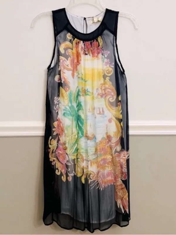 Anthropologie Moulinette Soeurs Varese Lightweight Silk Summer Dress Size 0 - Image 3