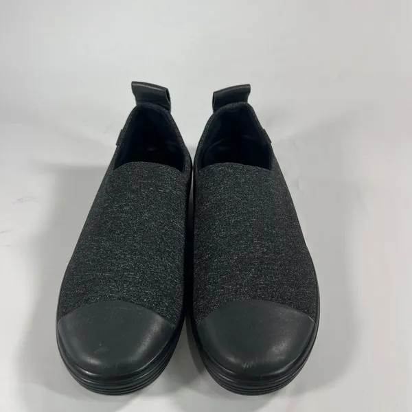 ECCO Soft 7 Gore-Tex Slip On Sneakers Women's US‎ 8 Black Waterproof Extra Width - Image 2