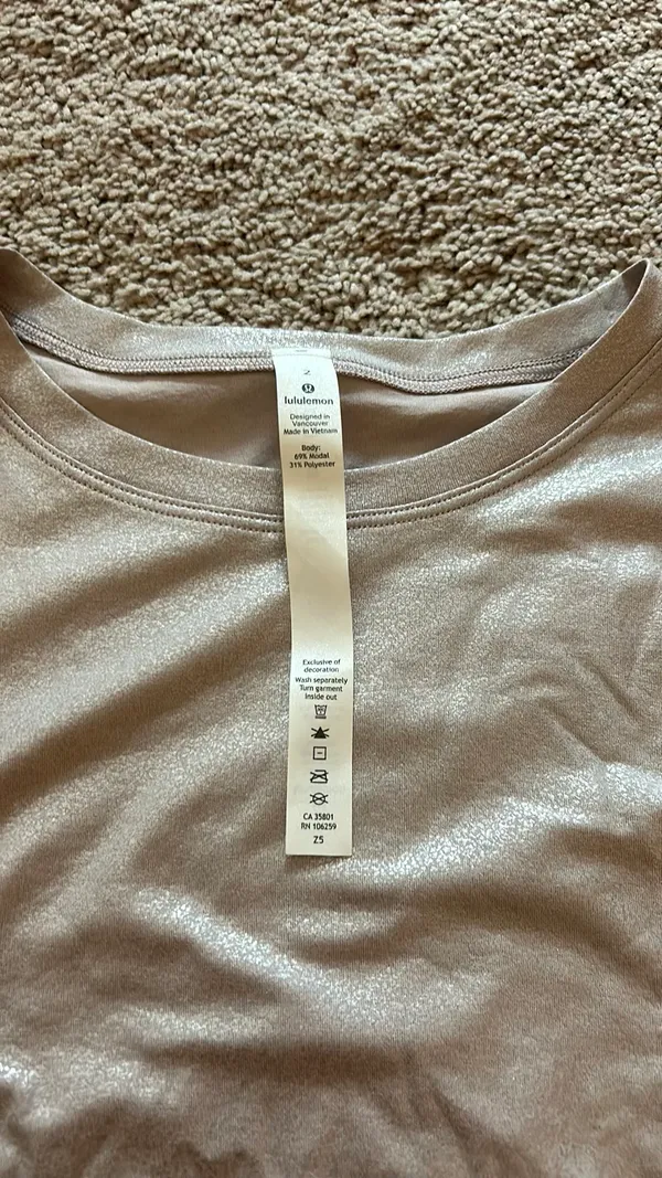 Lululemon Crop Top - Image 2