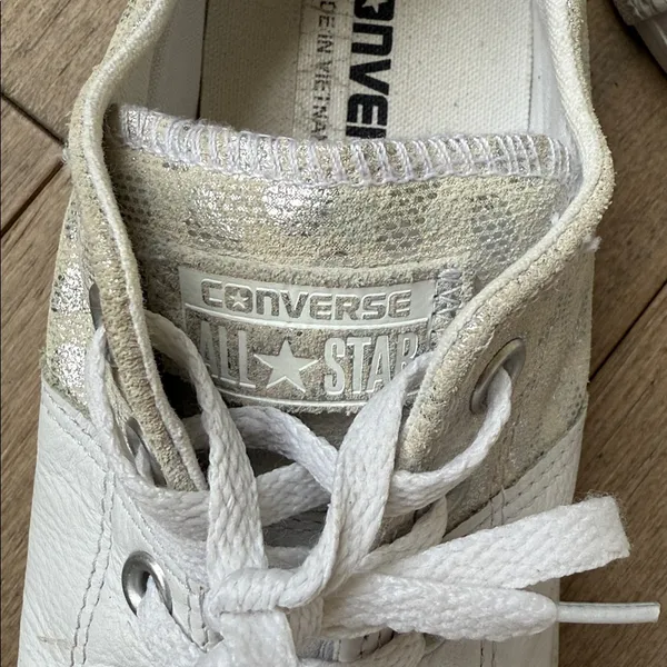 Converse Chuck Taylor All Star Madison leather sneakers metallic animal print - Image 5
