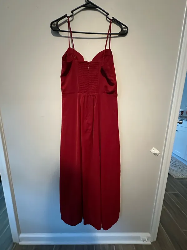 Red Abercrombie Dress - Image 3