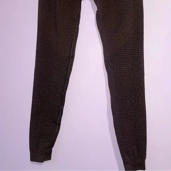 Gymshark Compression Leggings Womens Size XS Red Athleisure Gym Outdoor - Image 3