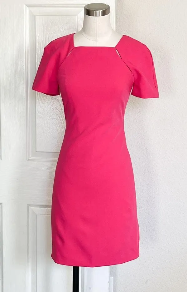 ALICE + OLIVIA Kristiana Cut-Out Sheath Dress - Image 3
