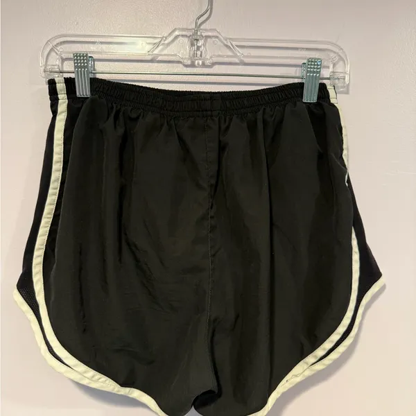 Nike Black‎ and White Women's Athletic Shorts - Image 3