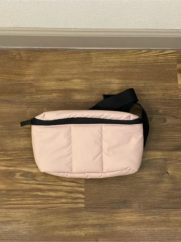 Calpak Luka Belt Bag in Rose Quartz - Image 7