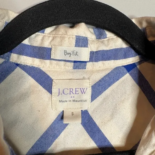 🔆 J. Crew Boy Fit plaid flannel - Image 3