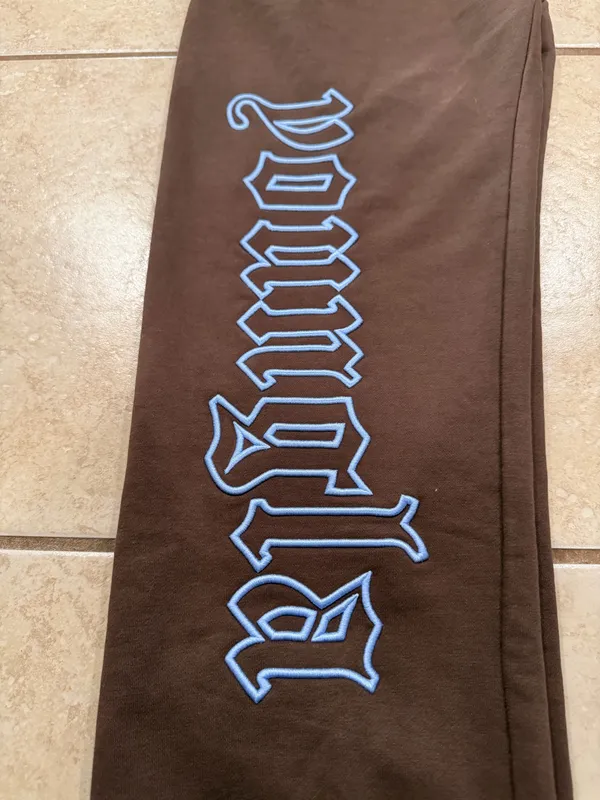 Youngla sweatpants Brown Size M - Image 2