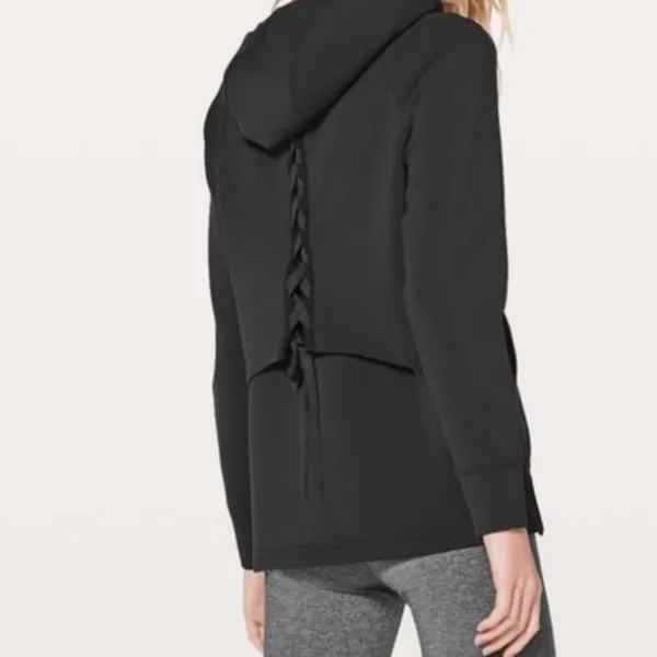 💥Active AVIA Flex Tech Scuba Jacket Zip-Up Hoodie Vented Ribbon & Mesh Details M - Image 2