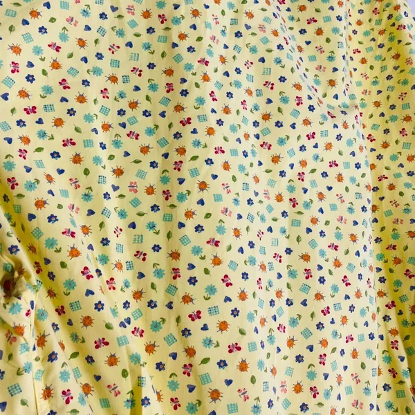 VINTAGE CHRISTOPHER & BANKS Ladybug Butterfly Flower Hearts Shirt - Image 5