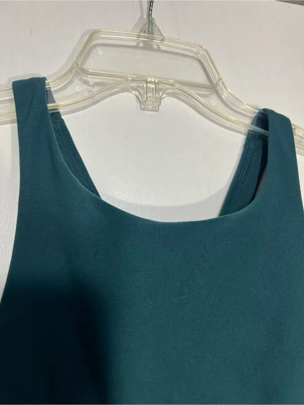 Alo Yoga Alosoft Iconic 90's Bra In Green size M - Image 5