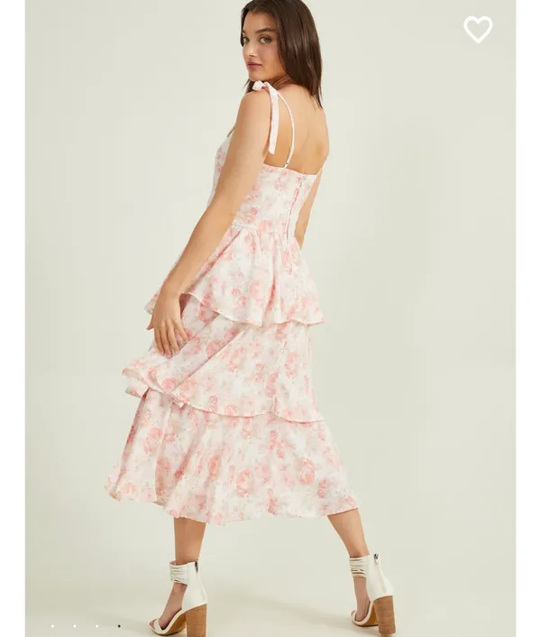 NWT Altar’d State Kassidy Tiered Midi Dress - Image 4