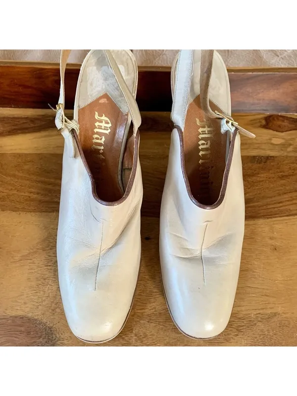 Vintage Martinique 60’s Leather Heels - Image 2