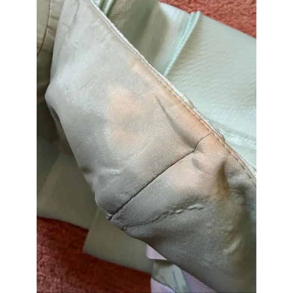 Tibi Simona Mint Green Strapless Structured Dress Size 4 - Image 9