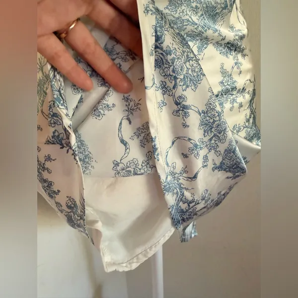 Princess Polly Blue Floral Chemise - Image 9
