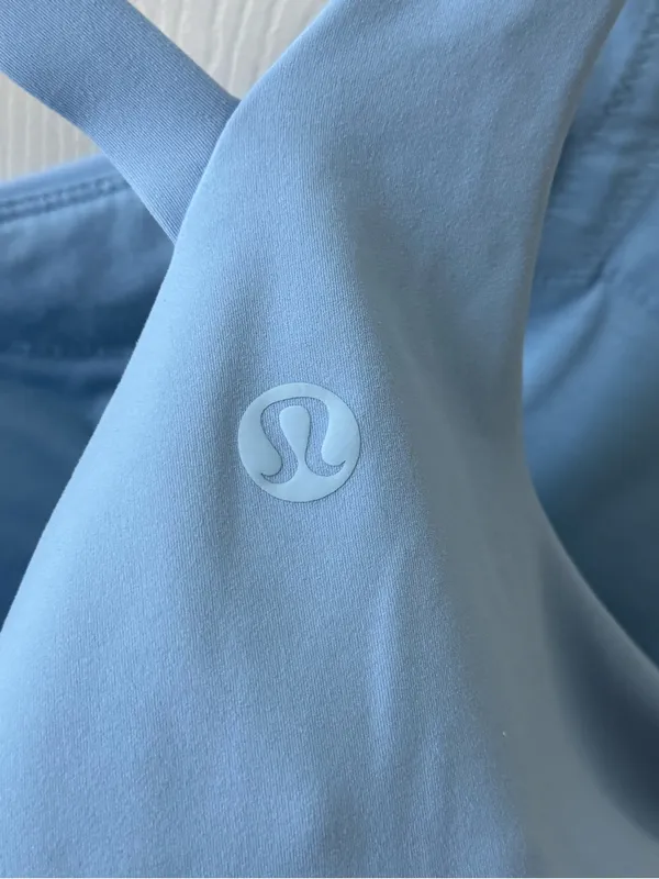 Lululemon Everlux Asymmetrical Tennis Tank Top In Utility Blue - Image 4